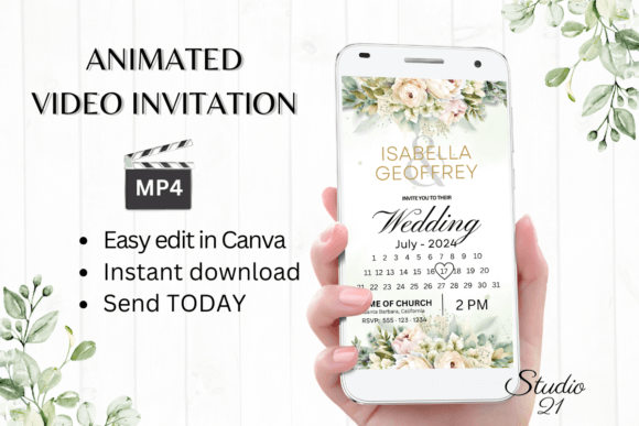 Electronic Wedding Invitation W8428B: A Modern Guide