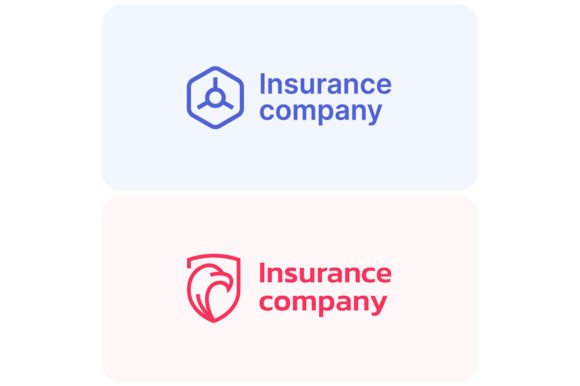 Insurance Company Logo Pack: Build Trust with Modern Design