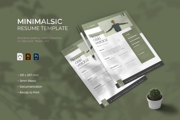 Minimalsic - Resume: A Modern Template for Standing Out