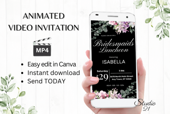 Orchids Bridesmaid Luncheon: A Modern Serif for Brand Consistency