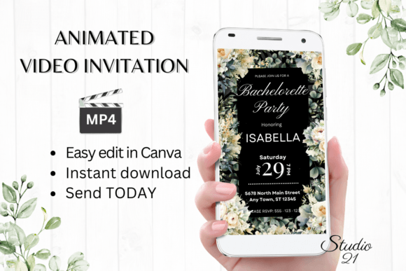 Party Planning in Minutes: The Digital Bachelorette Invite