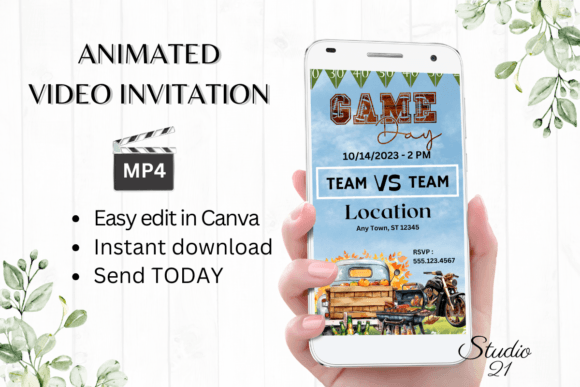 Score Big With Your Football Game Tailgate Party Invite
