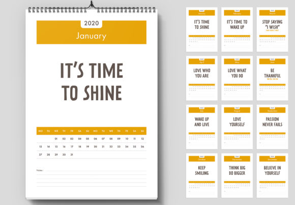 Wall Calendar Quotes: A Template for Year-Round Inspiration